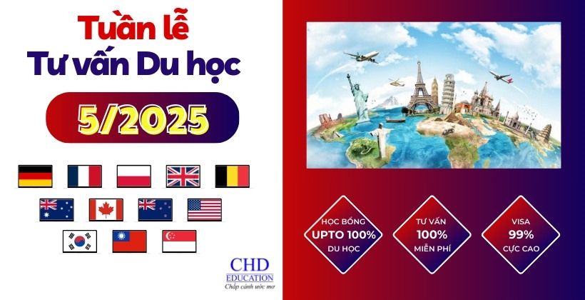 tuần lễ tư vấn du học tháng 5 tại trung tâm CHD