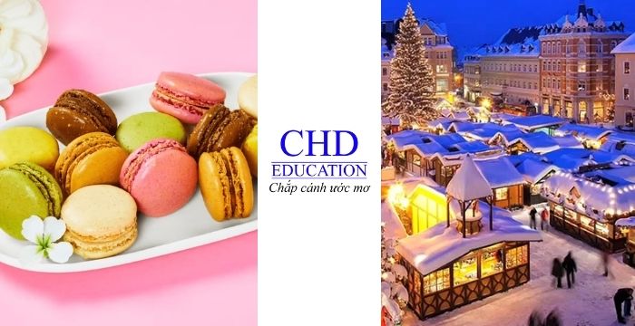 đồ ăn và quang cảnh tại pháp