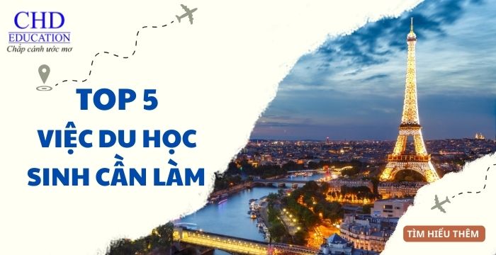 top 5 việc cần làm khi đến pháp