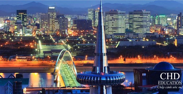 học tại Daejeon Hàn Quốc
