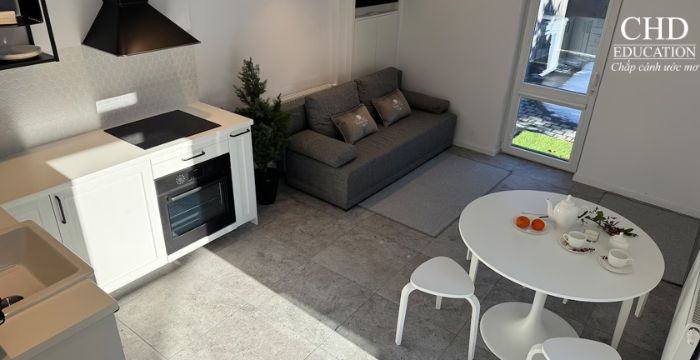 CÁC LOẠI HÌNH NHÀ Ở CHO DU HỌC SINH TẠI BA LAN