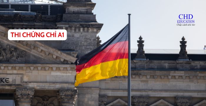 Thi chứng chỉ A1 tiếng Đức
