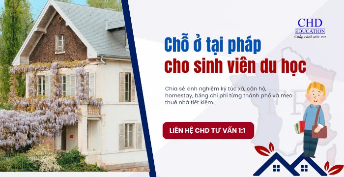 chỗ ở tại Pháp cho sinh viên