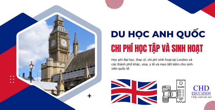 chi phí du học Anh quốc