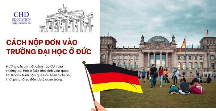 CÁCH NỘP ĐƠN VÀO TRƯỜNG ĐẠI HỌC Ở ĐỨC