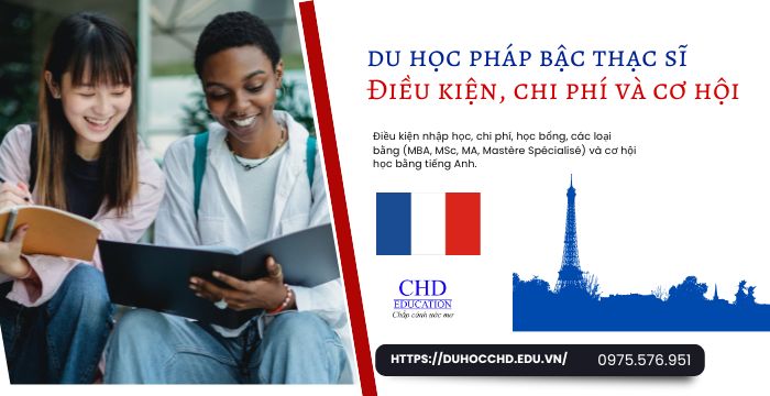DU HỌC PHÁP BẬC THẠC SĨ