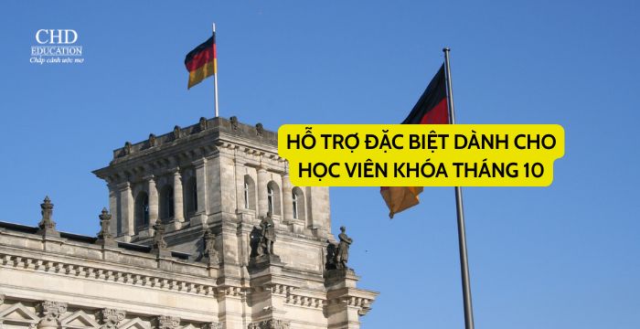 Hỗ trợ đặc biệt dành cho học viên khóa tháng 10