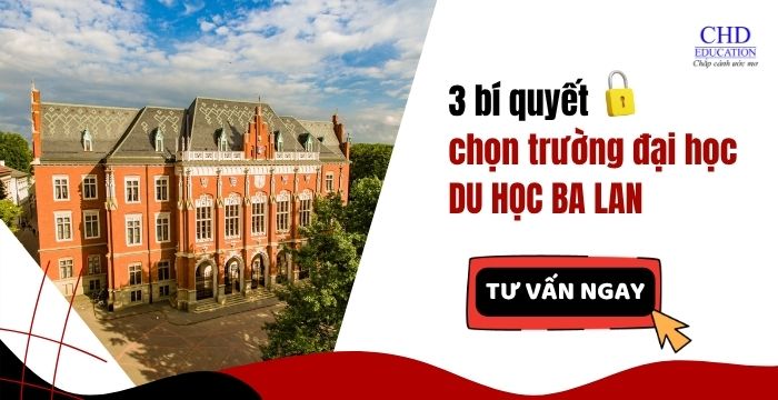 3 BÍ QUYẾT CHỌN TRƯỜNG ĐẠI HỌC KHI DU HỌC BA LAN
