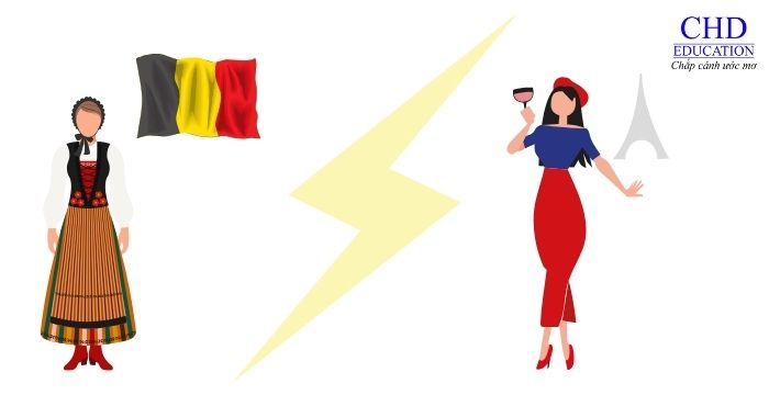 So sánh du học Pháp và Bỉ