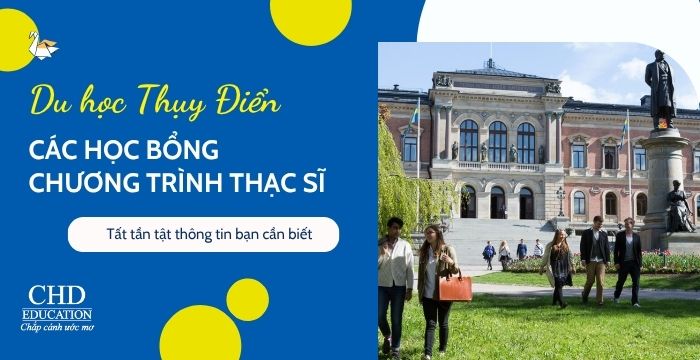 học bổng chương trình thạc sĩ Thụy Điển