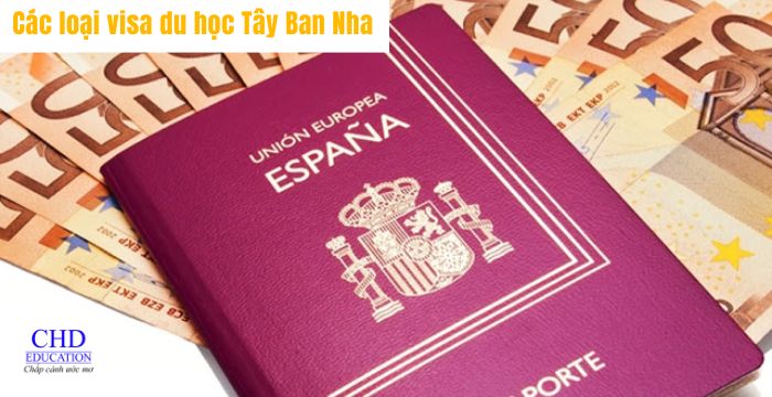 Các loại visa du học Tây Ban Nha