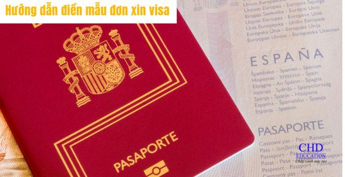 Hướng dẫn điền mẫu đơn xin visa