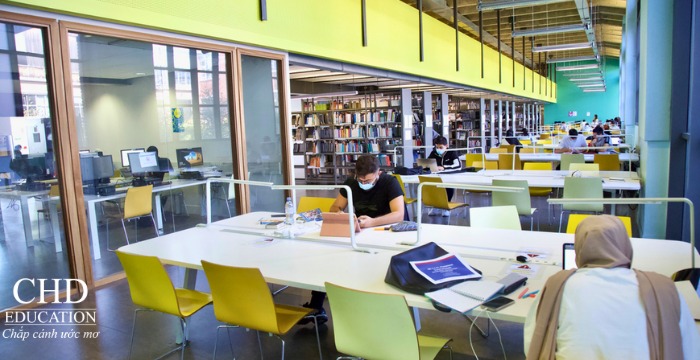 cơ sở vật chất của Đại học Sorbonne Paris Nord