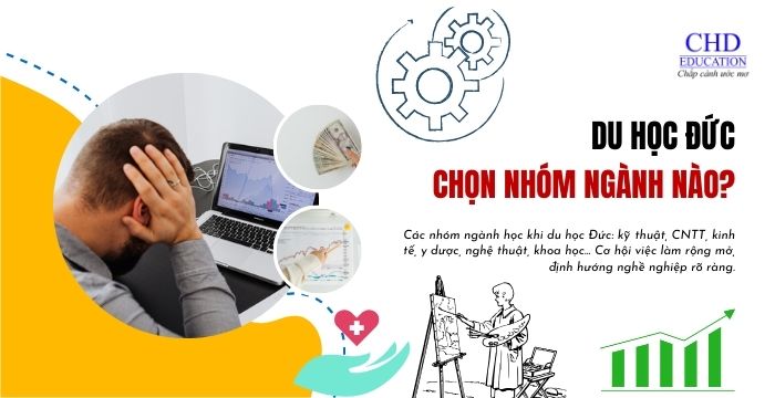 CÁC NHÓM NGÀNH CÓ THỂ LỰA CHỌN KHI DU HỌC ĐỨC