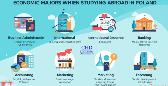 Các chuyên ngành kinh tế phổ biến khi du học Ba Lan