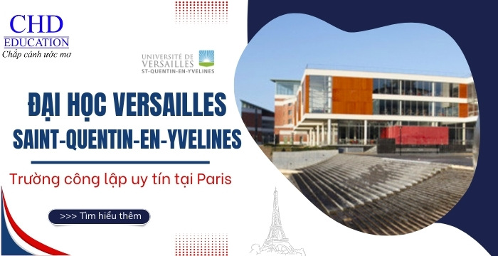 khám phá Đại học Versailles Saint-Quentin-en-Yvelines Pháp
