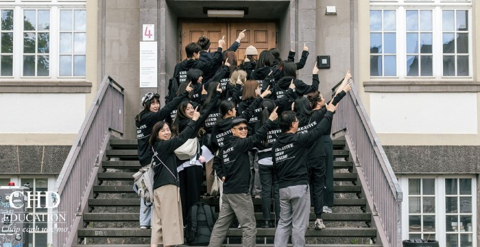 sinh viên tại Đại học Trier Đức