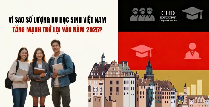 SỐ LƯỢNG DU HỌC SINH VIỆT NAM TĂNG MẠNH TRỞ LẠI VÀO NĂM 2025