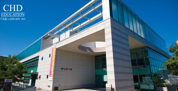 thư viện đại học dongguk