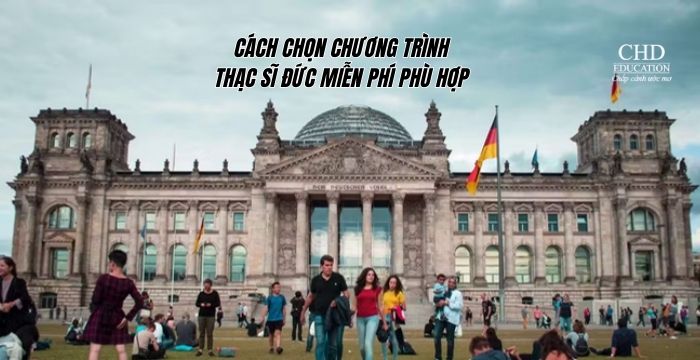 Cách tìm và chọn chương trình thạc sĩ Đức miễn phí phù hợp