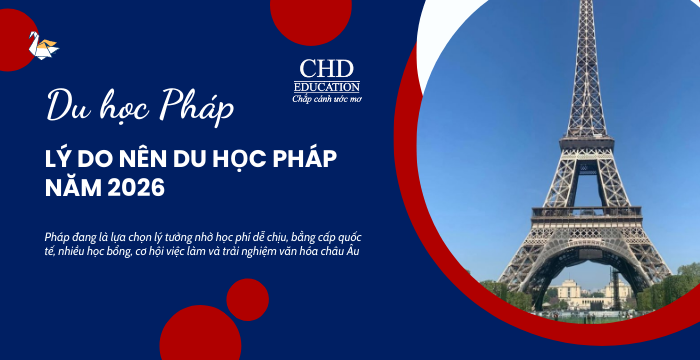 LÝ DO NÊN DU HỌC PHÁP 2026