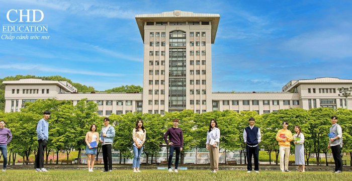 sinh viên tại Đại học Sun Moon