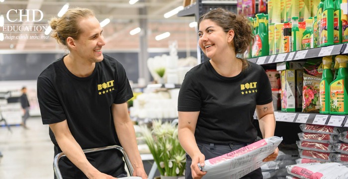 làm thêm tại các siêu thị ở Phần Lan