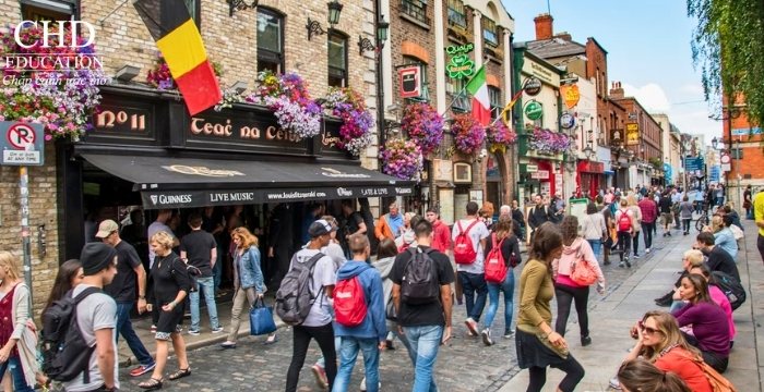 cuộc sống tại Dublin Ireland