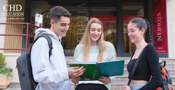 sinh viên tại Đại học Nebrija