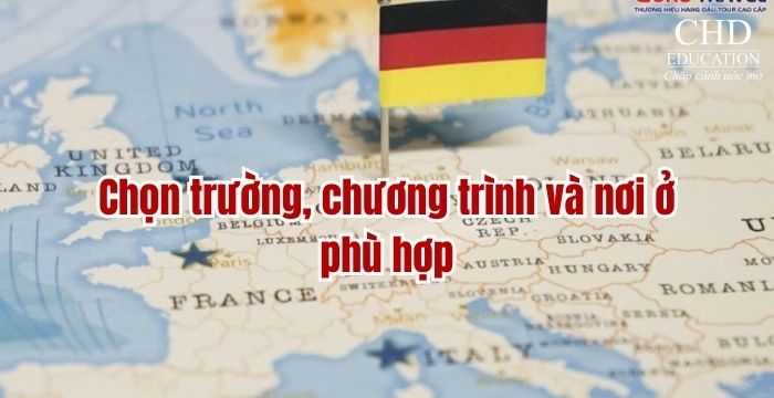 Chọn trường, chương trình và nơi ở phù hợp
