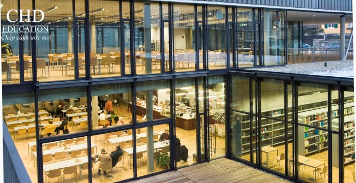 thư viện Đại học Danube Krems Áo