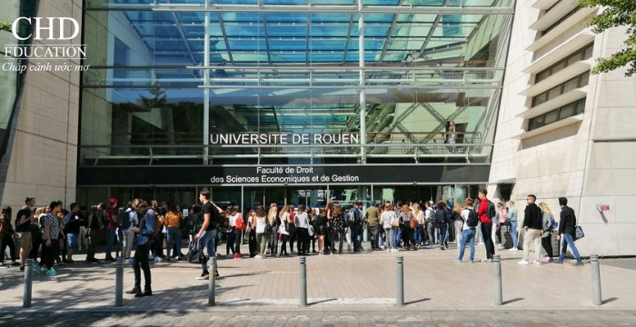 học tại Đại học Rouen – Normandie