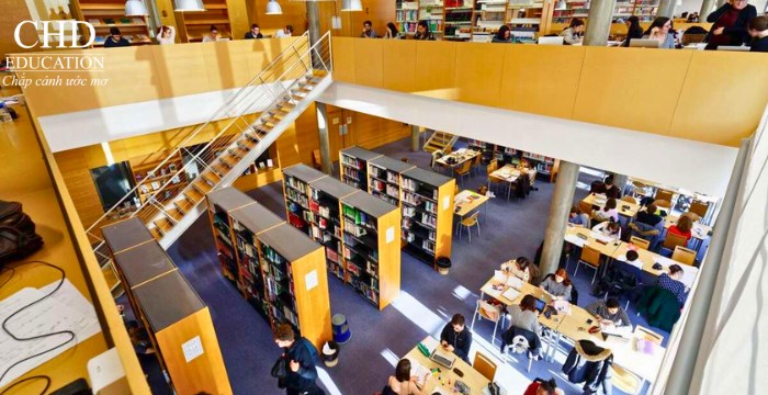 thư viện Đại học Rouen – Normandie Pháp