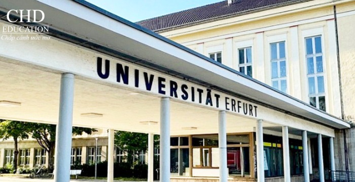 học thạc sĩ quan hệ quốc tế tại Đại học Erfurt