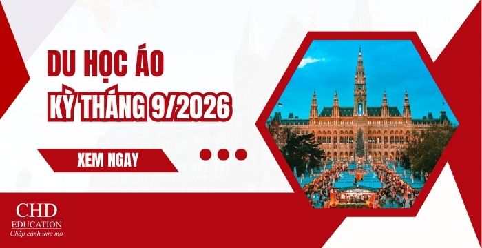 DU HỌC ÁO KỲ THÁNG 9/2026