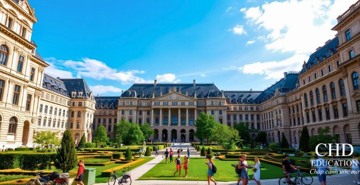 học bằng tiếng Anh tại đại học Vienna Áo