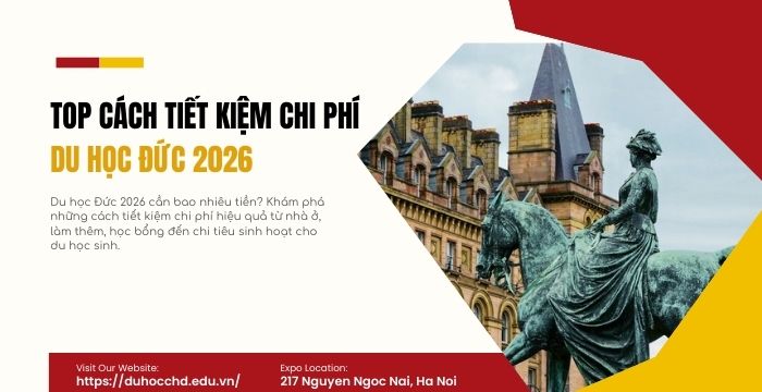 top cách tiết kiệm chi phí du học đức 2026