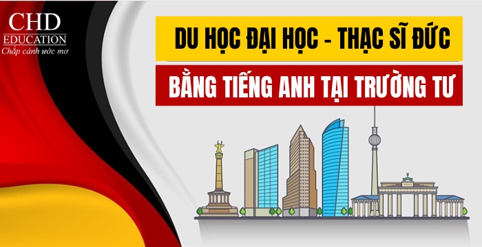 du học Đức bằng tiếng Anh tại các trường đại học tư thục