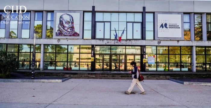 học dự bị tiếng tại đại học Bordeaux Montaigne