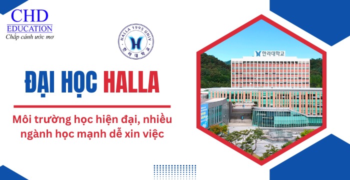 du học tại trường Đại học Halla Hàn Quốc