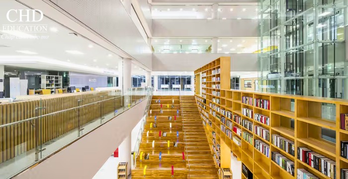 thư viện trường Đại học Halla 