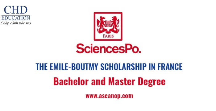 Học bổng Sciences Po Emile Boutmy Scholarship