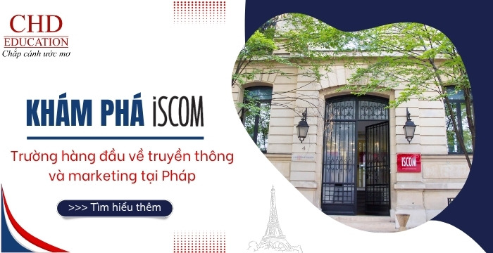 du học Pháp tại trướng ISCOM 