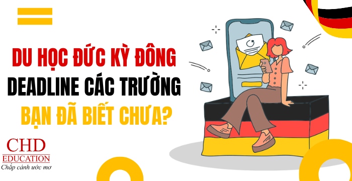 du học Đức kỳ đông hạn đăng ký các trường