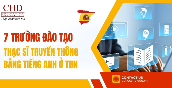 học thạc sĩ truyền thông bằng tiếng Anh tại Tây Ban Nha