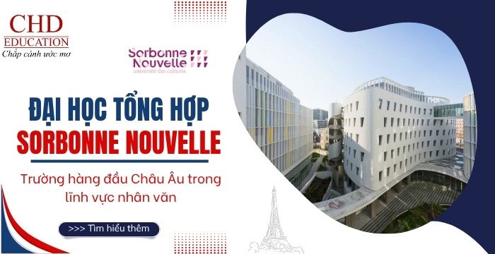 du học Pháp tại Đại học Tổng hợp Sorbonne Nouvelle (Paris 3)