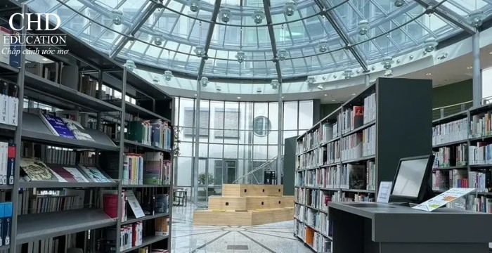 thư viện Hochschule RheinMain Đức
