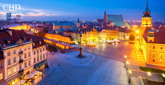 sinh hoạt phí 1 tháng tại warsaw ba lan