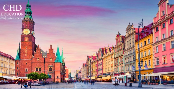 sinh hoạt phí 1 tháng tại wroclaw ba lan