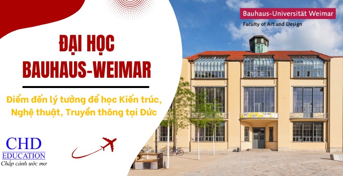 du học Đức tại Đại học Bauhaus Weimar